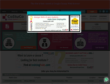 Tablet Screenshot of costuco.com